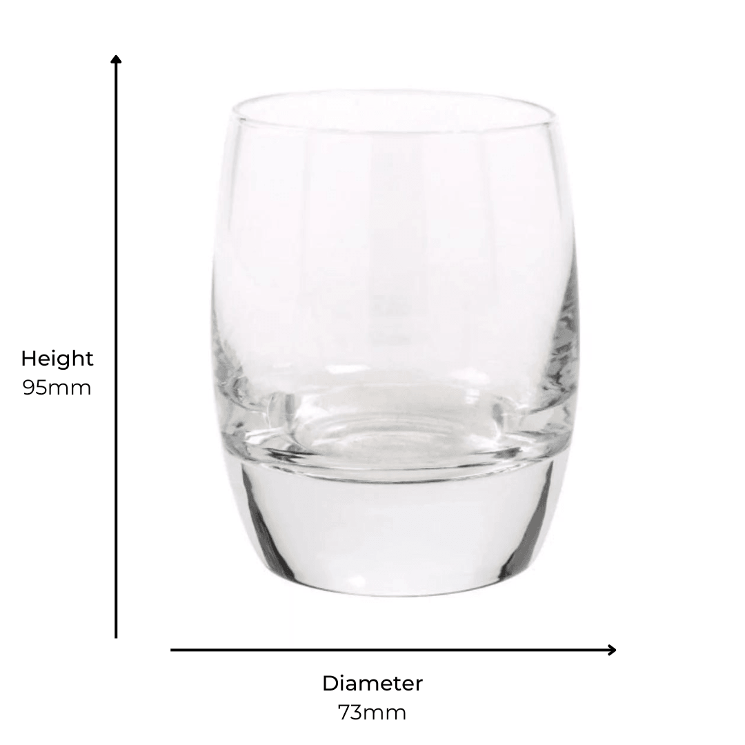 Endessa Rocks 27cl Clear Container