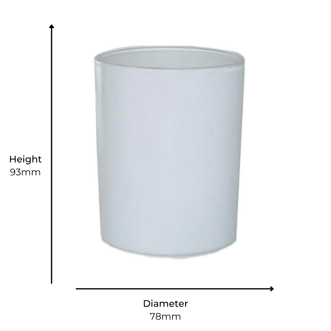 Karen / Lucy 30cl Matte White Container
