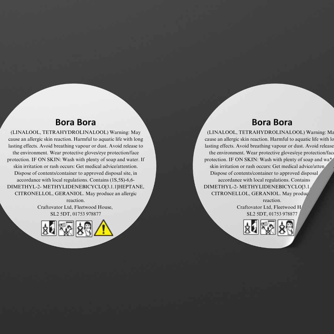 CLP Labels for Candles