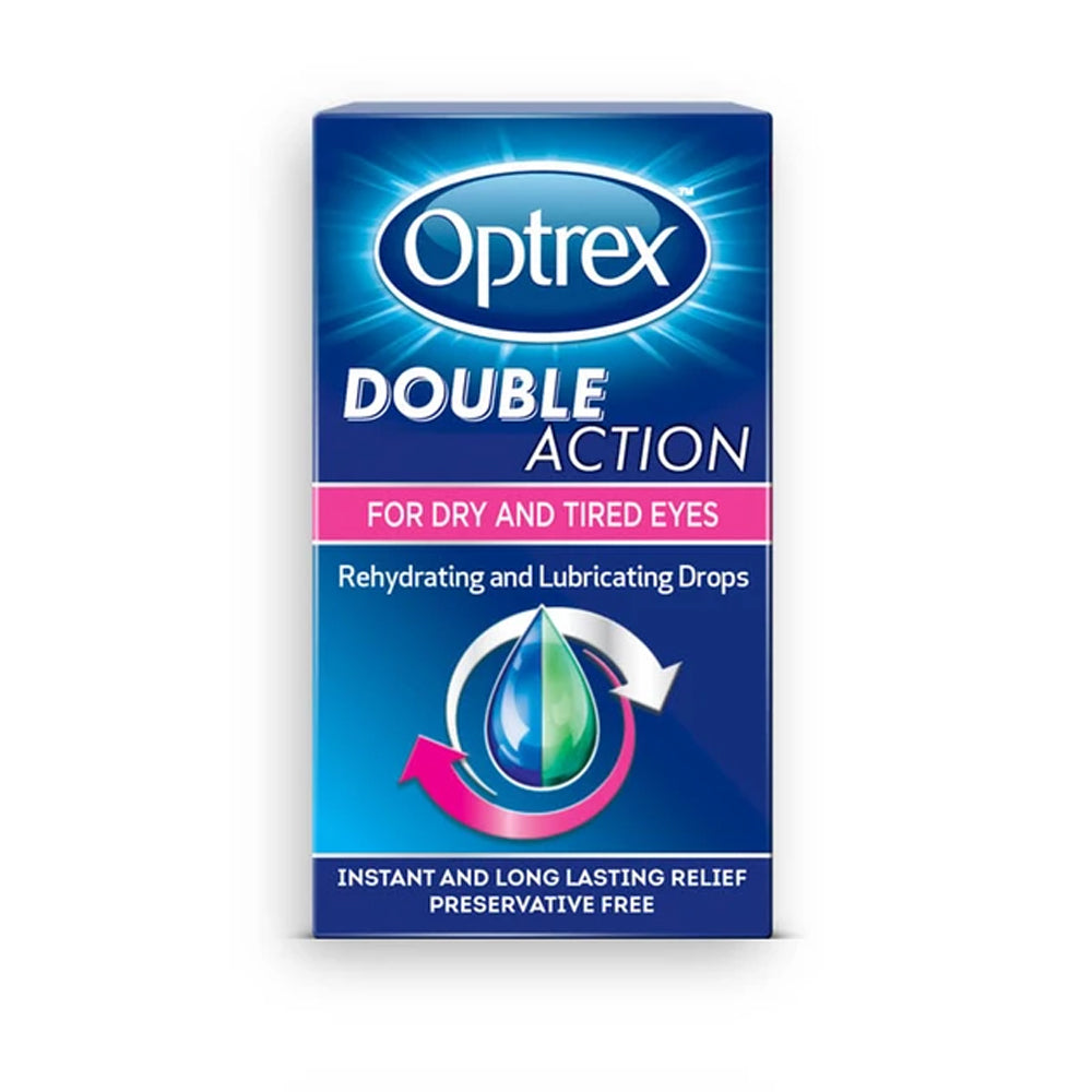 Optrex Double Action Drops For Dry & Tired Eyes