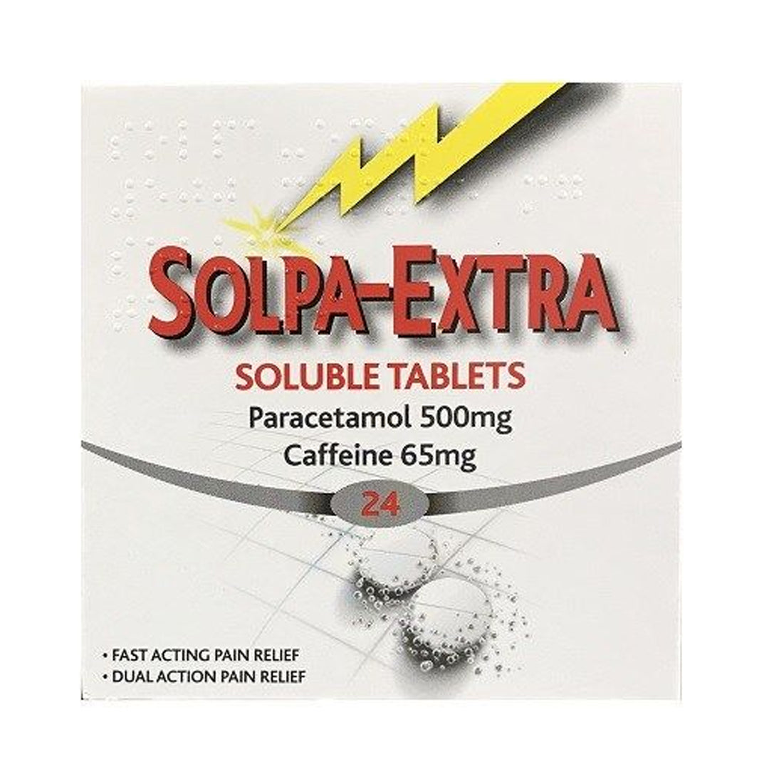Solpa-Extra Soluble 500/65mg Tablets 24 Pack