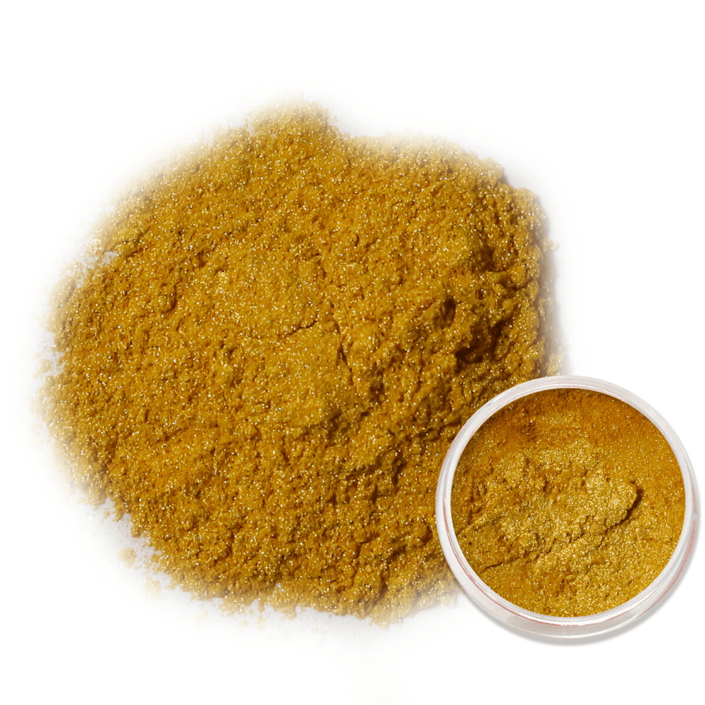 Golden Yellow Synthetic Mica Powder