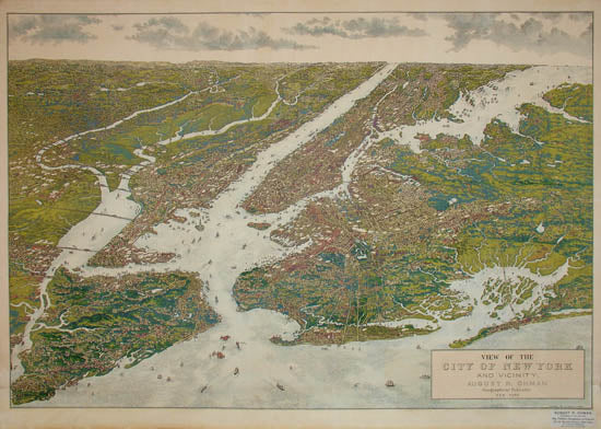 Historic Maps and Views of New York