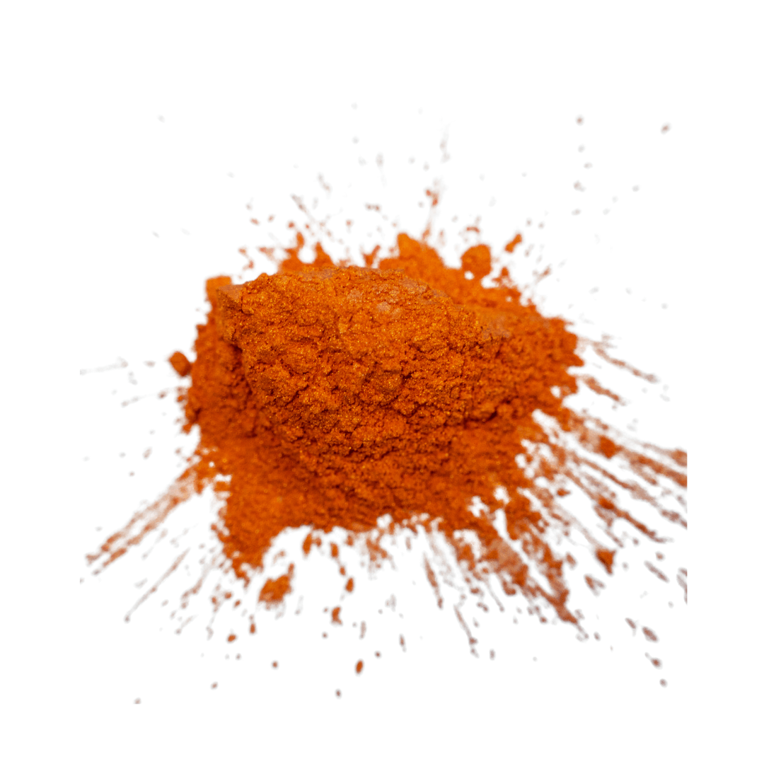 Orange Burst Mica Powder