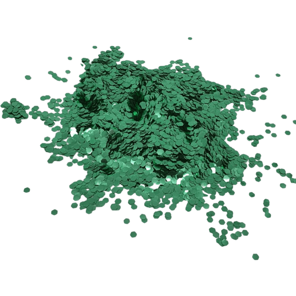 Spring Green Biodegradable Cosmetic Glitter