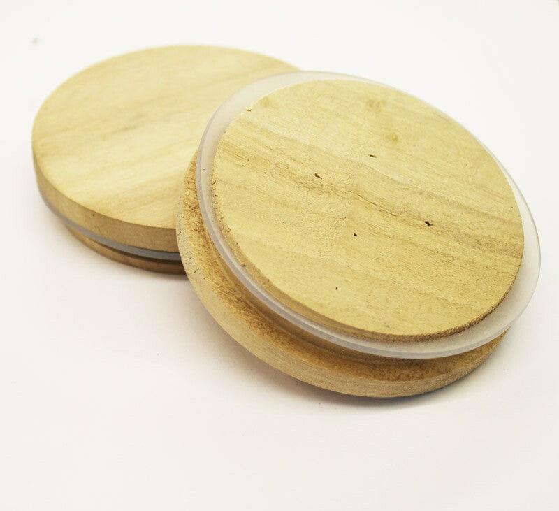 30cl Bamboo Candle Glass Lid
