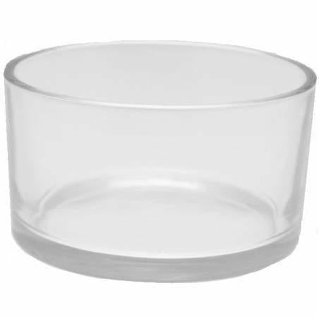 50cl Clear Glass 3-Wick Bowl