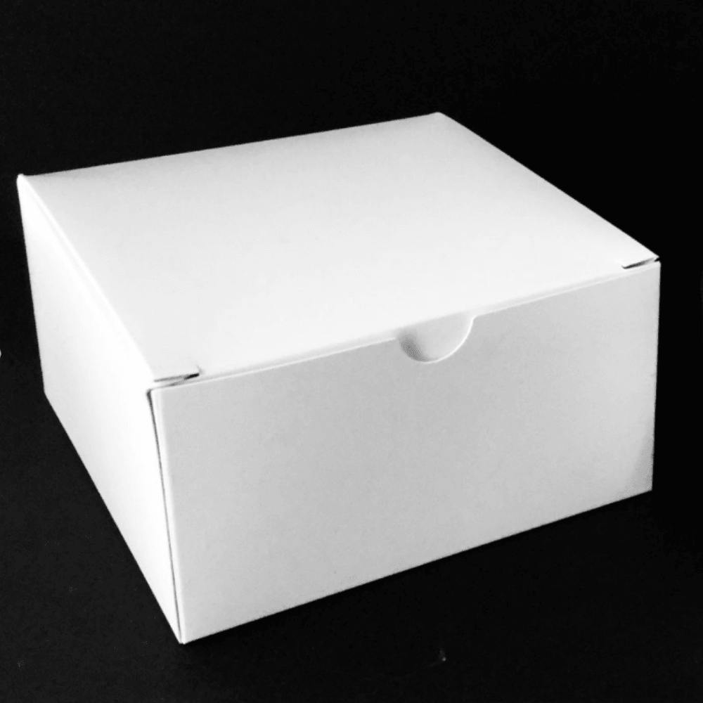 50cl White Candle Box