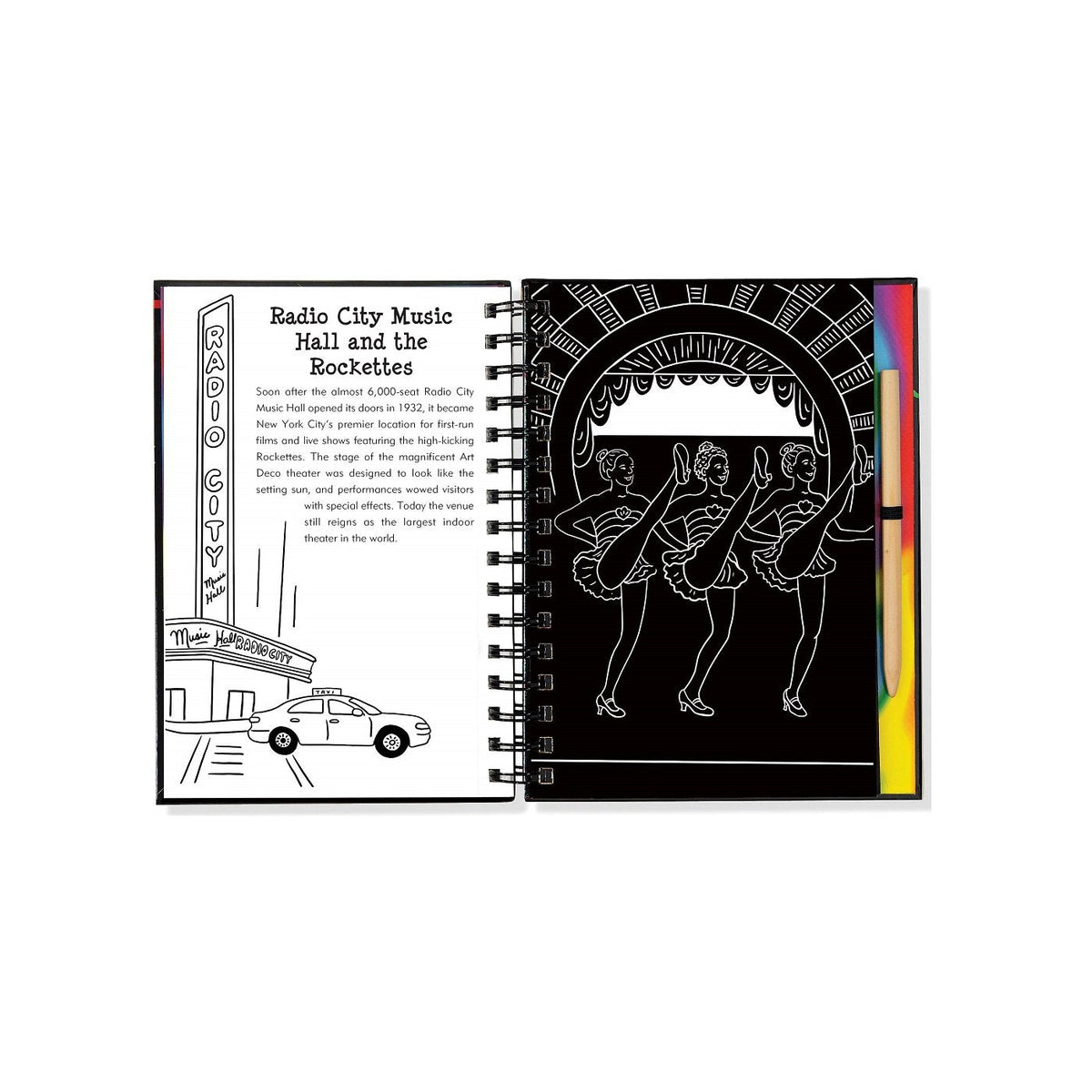 New York City Scratch and Sketch (Trace Along)
