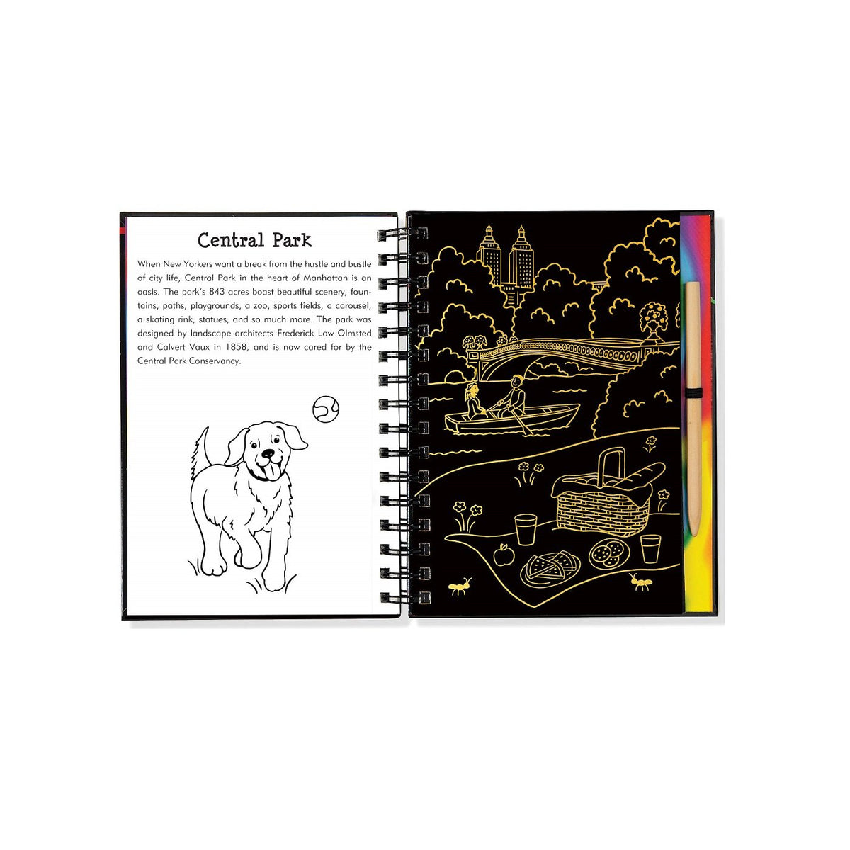 New York City Scratch and Sketch (Trace Along)