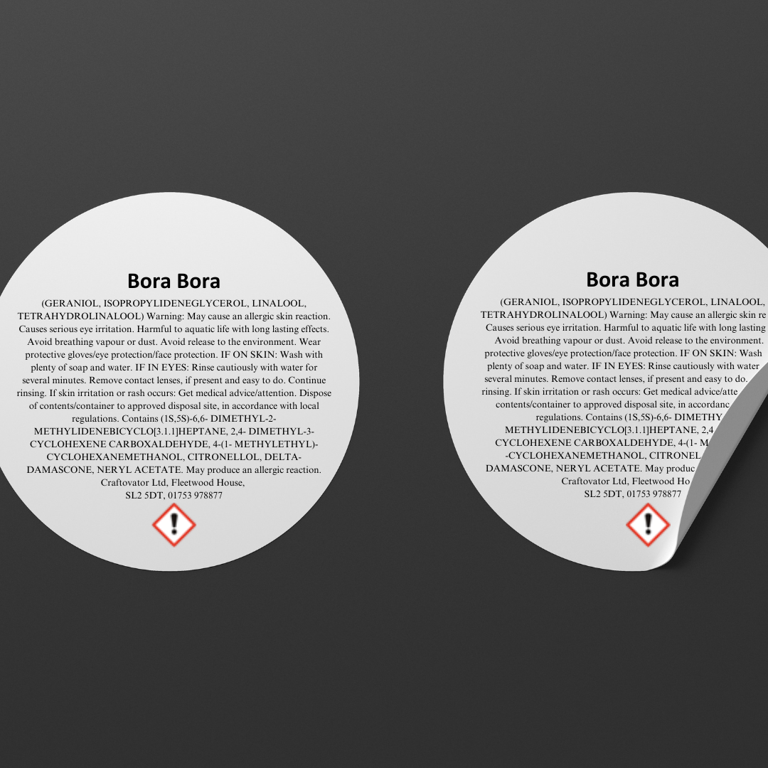 CLP Labels for Diffusers