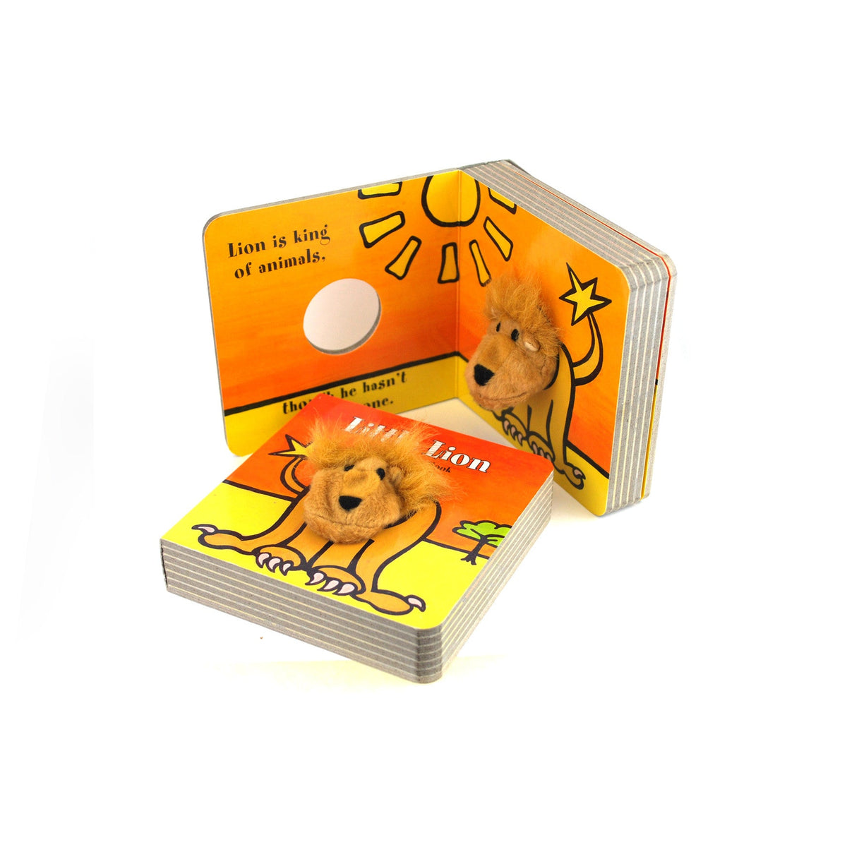 Little Lion Finger Puppet Book