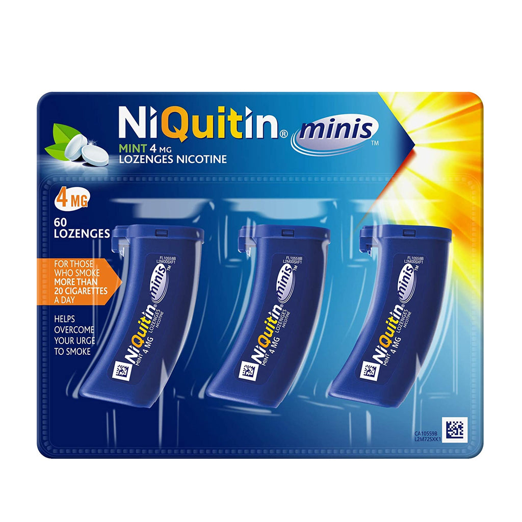 Niquitin Mini Lozenges 4mg 3 pack
