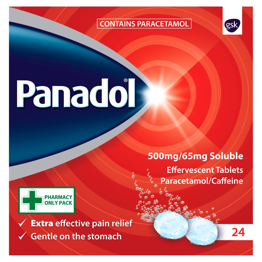 Panadol Extra Soluble Effervescent Tablets 24's