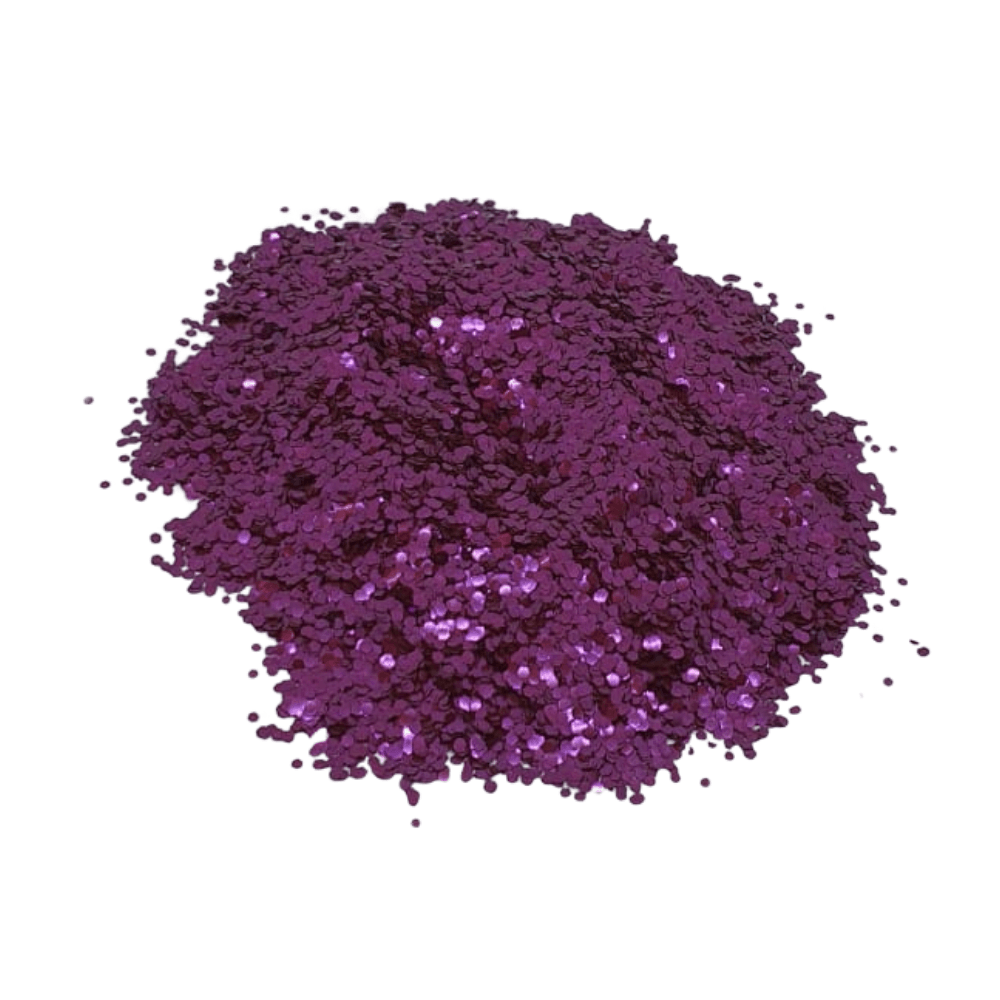 Fuschia Biodegradable Cosmetic Glitter