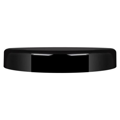 Glossy Black Round Cap (For 250ml & 500ml)