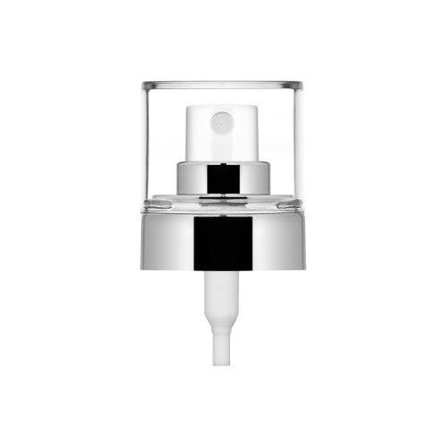 Regular Glossy Silver Spray Pump + Cover
