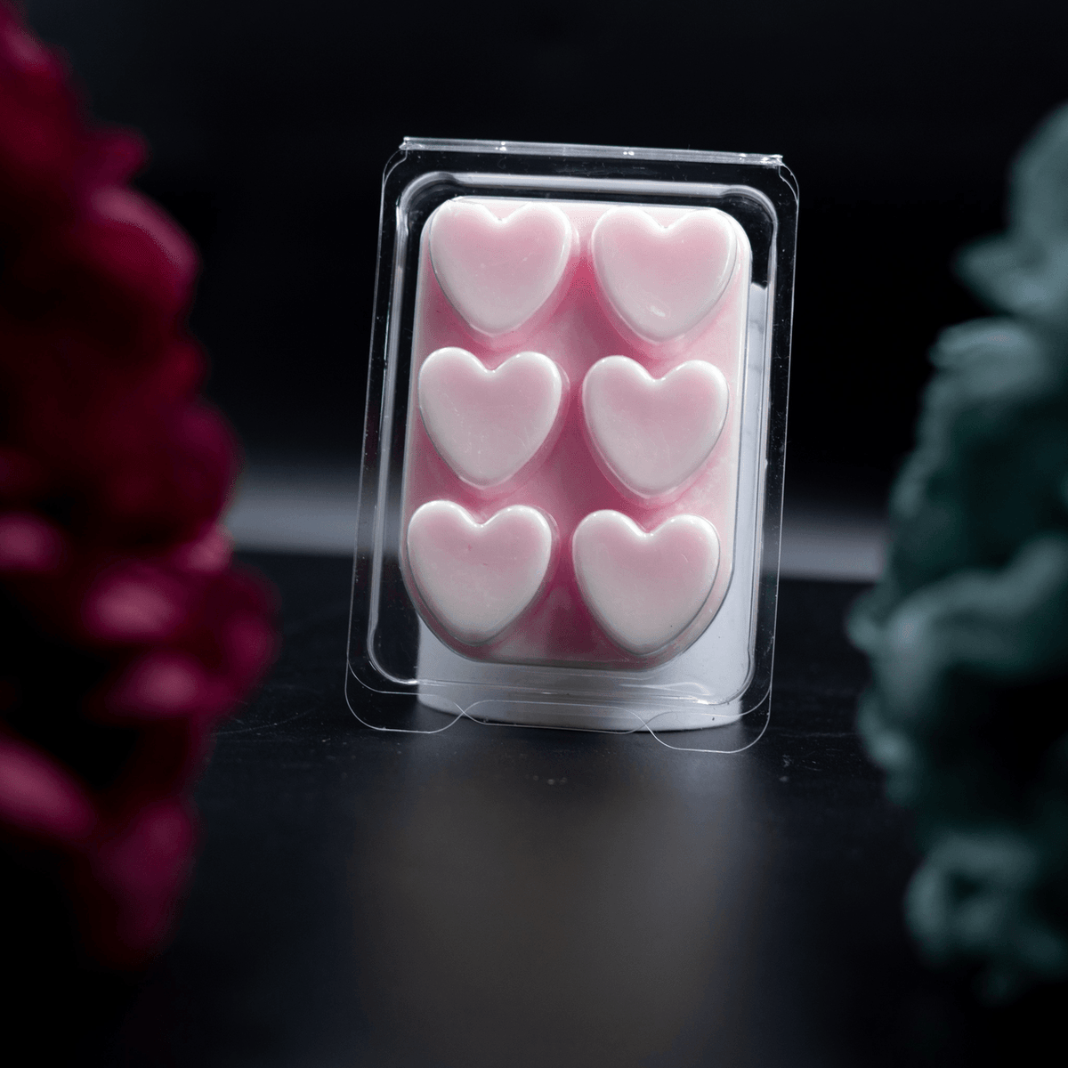 Heart Wax Melt Clamshell