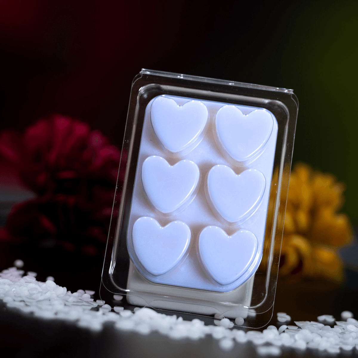 Heart Wax Melt Clamshell