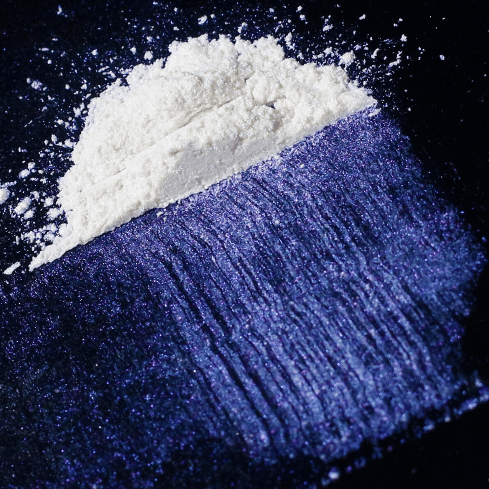 Iridescent Blue Synthetic Mica Powder