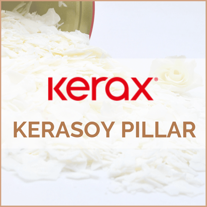 Kerax KeraSoy Soy Blend Pillar Wax 4120