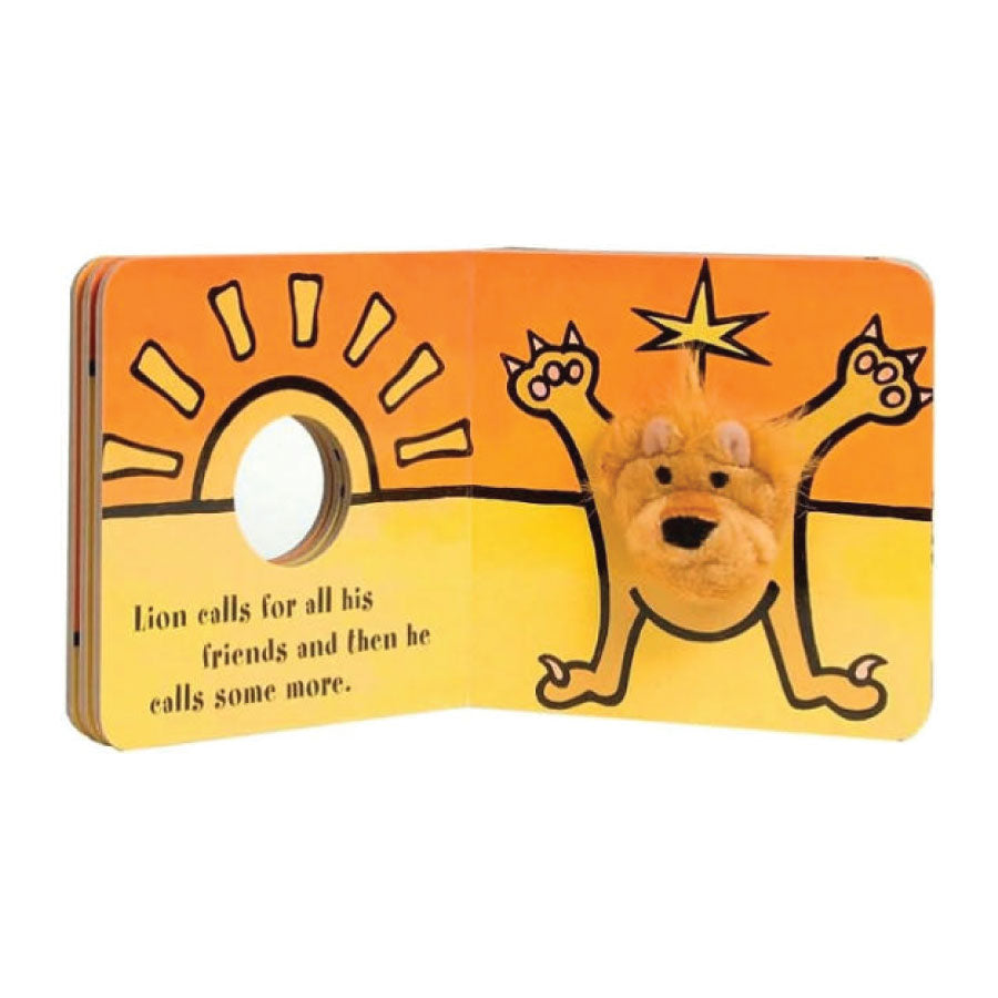 Little Lion Finger Puppet Book
