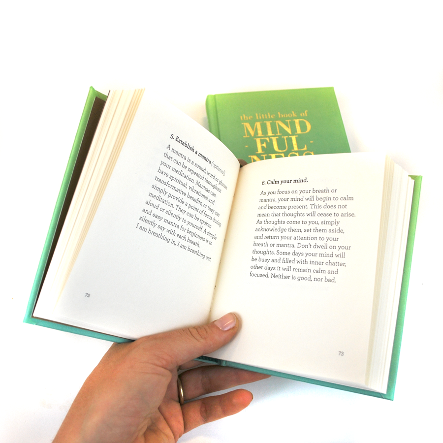 The Little Book of Mindfulness: Focus. Slow Down. De-stress.