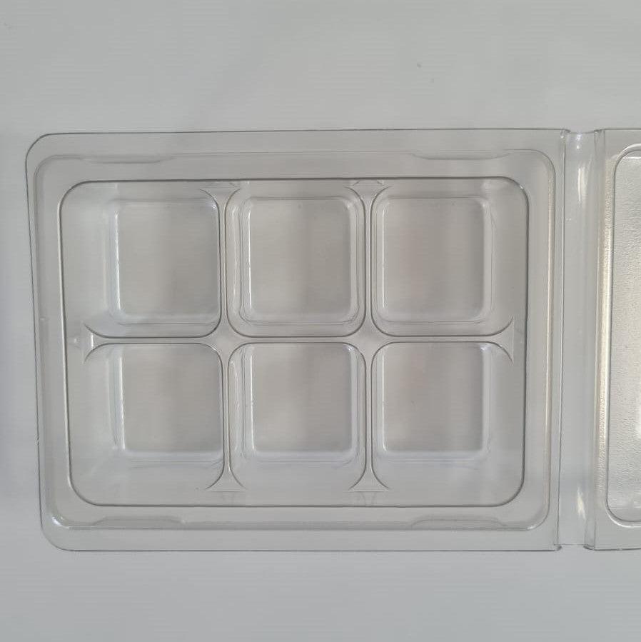 Square Wax Melt Clamshell