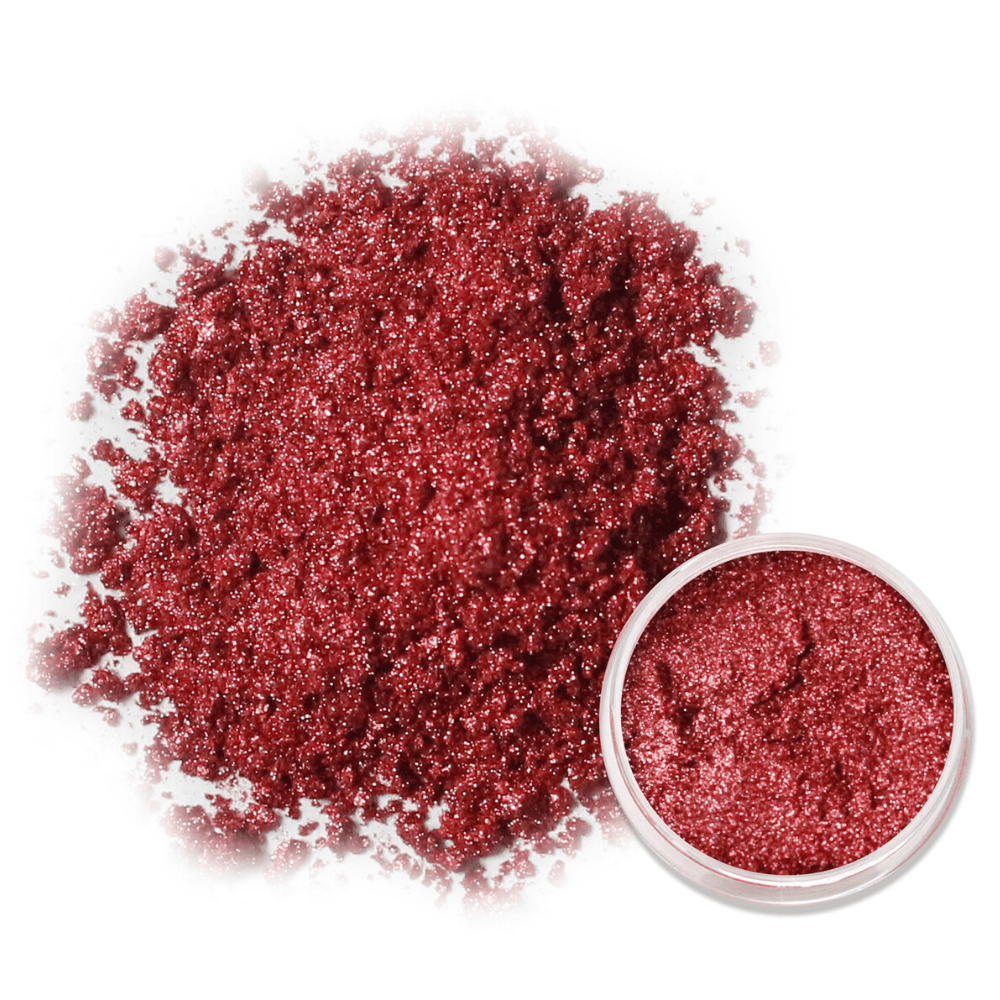 Wine Red Synthetic Mica Powder